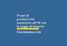 premi-di-produttivià-tassazione-legge-di-bilancio