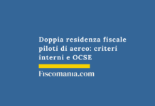 Doppia-residenza-fiscale-piloti-di-aereo-criteri-OCSE