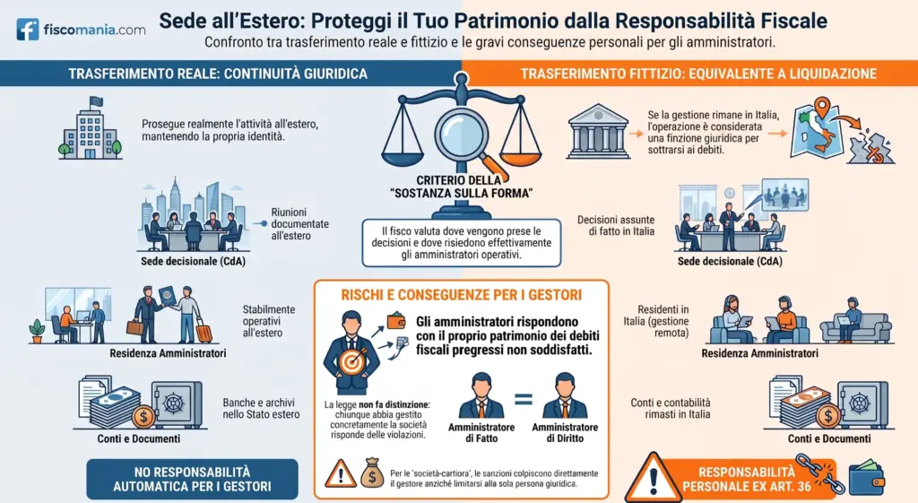 Trasferimento-fittizio-della-sede-sociale-estero-responsabilità-degli-amministratori-infografica
