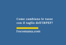 come-cambiano-tasse-con-taglio-irpef