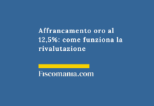 Affrancamento-oro-rivalutazione