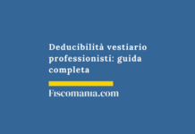 Deducibilità vestiario professionisti: guida completa Deducibilità -vestiario-professionisti-guida-completa