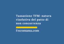 Tassazione TFM: natura risolutiva del patto di non concorrenza Tassazione-TFM-natura-risolutiva-patto-di-non-concorrenza