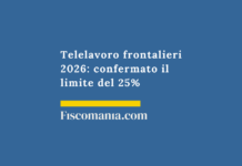 Telelavoro frontalieri 2026: confermato il limite del 25% Telelavoro-frontalieri-confermato-limite-25%