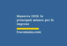 Manovra di bilancio 2026: le principali misure per le imprese manovra-principali-misure-per-imprese