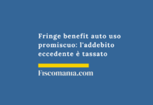 Fringe benefit auto uso promiscuo: l’addebito eccedente è tassato Fringe-benefit-auto-uso-promiscuo-addebito-eccedente-tassato