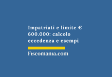Impatriati e limite € 600.000: calcolo eccedenza e esempi Impatriati-limite-600.000-calcolo-eccedenza-esempi