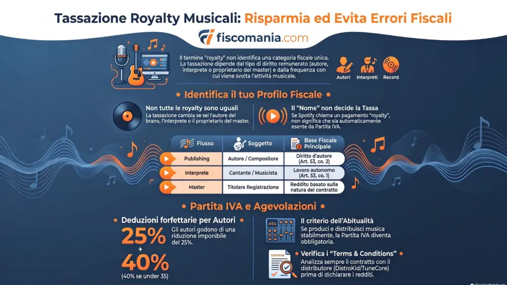 Royalty-musicali-tassazione-Spotify-DistroKid-streaming-infografica