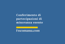Conferimento di partecipazioni di minoranza esente da tassazione Conferimento-partecipazioni-minoranza-realizzo-controllato-esente