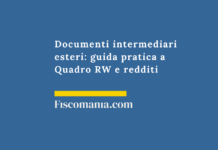 Documenti intermediari esteri: guida pratica a Quadro RW e redditi Documenti-intermediari-esteri-guida-pratica-Quadro-RW-redditi