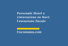 Personale hotel e ristorazione su navi: l’esenzione fiscale Personale-Hotel-ristorazione-Navi-estere-esenzione-Fiscale