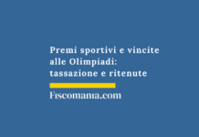Tassazione premi olimpici 2026: guida Premi-sportivi-vincite-Olimpiadi-tassazione-ritenute