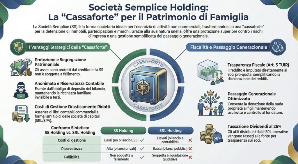 Società-semplice-holding-finalità-vantaggi-costi-contributi-infografica