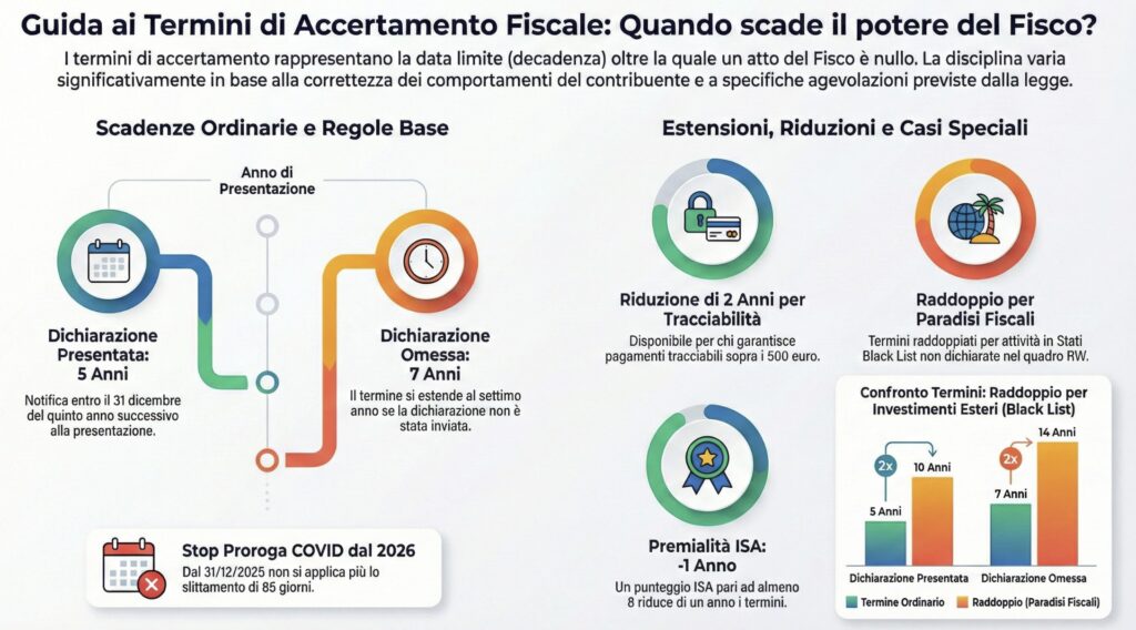 Termini-accertamento-decadenza-imposte-redditi-Iva-infografica