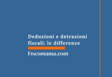 Deduzioni e detrazioni fiscali: le differenze deduzioni-detrazioni-fiscali