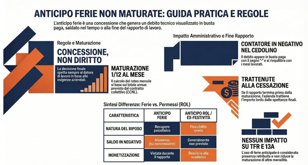 Anticipo-ferie-non-maturate-regole-busta-paga-trattenute-infografica