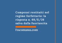Forfettario: compensi errati restituiti salvano soglia Compensi-restituiti-regime-forfettario-risposta-68-26-salva-fuoriuscita