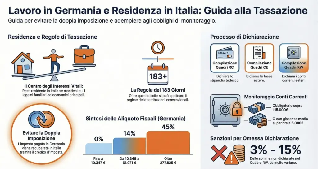 Lavoro-Germania-residenza-fiscale-Italia-tassazione-redditi-infografica