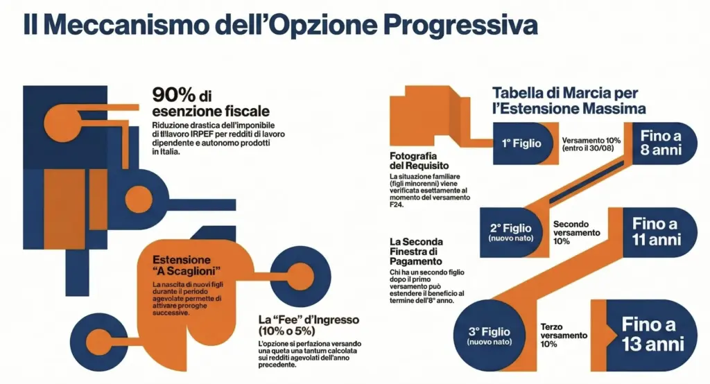 Rientro-ricercatori-estensione-agevolazione-diventa-scaglioni-nuovi-figli-infografica