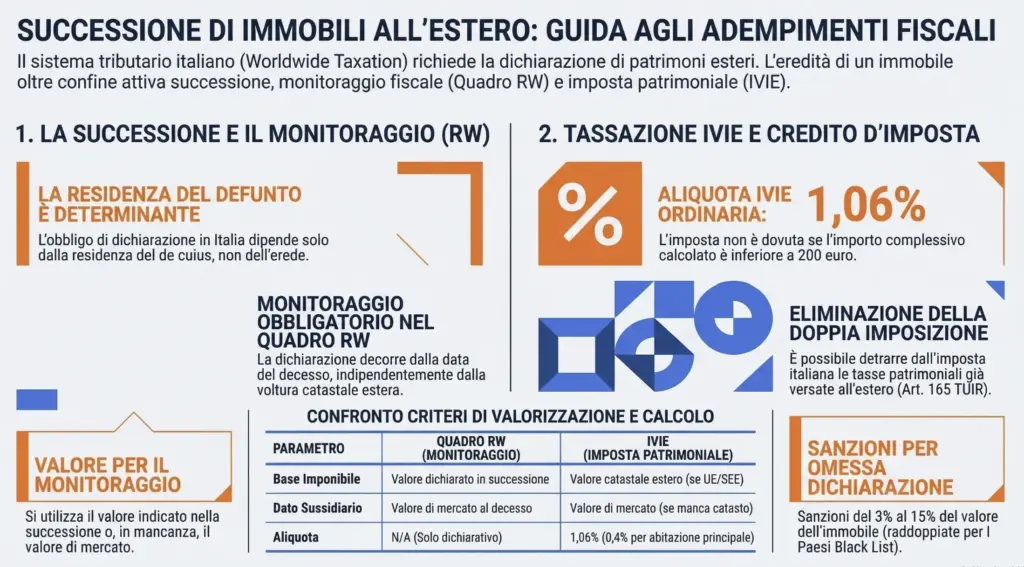 Successione-immobile-estero-Quadro-RW-IVIE-doppie-imposte-infografica