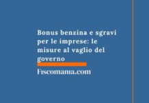 Bonus benzina e sgravi per le imprese: le misure previste nel decreto benzina bonus-benzina-sgravi-per-imprese