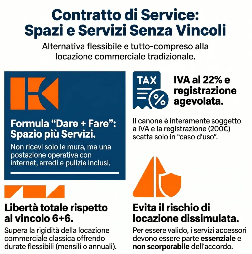 Contratto-service-utilizzo-spazi-servizi-come-funziona-infografica