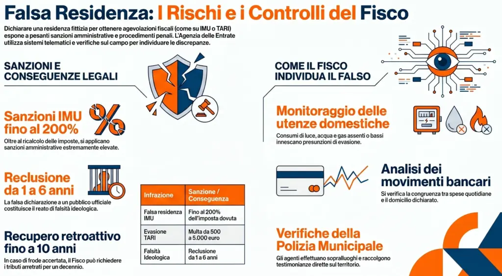 Falsa-residenza-sanzioni-fiscali-conseguenze-penali-controlli-infografica