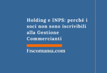 Holding e INPS: perché i soci non sono iscrivibili alla Gestione Commercianti Holding-INPS-soci-non-sono-iscrivibili-Gestione-Commercianti