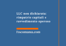 LLC americana non dichiarata: dal rischio fiscale e penale alla regolarizzazione LLC-non-dichiarata-rimpatrio-capitali-ravvedimento-operoso
