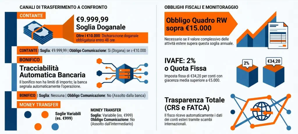 Trasferire-soldi-estero-legalmente-metodi-soglie-obblighi-fiscali-infografica