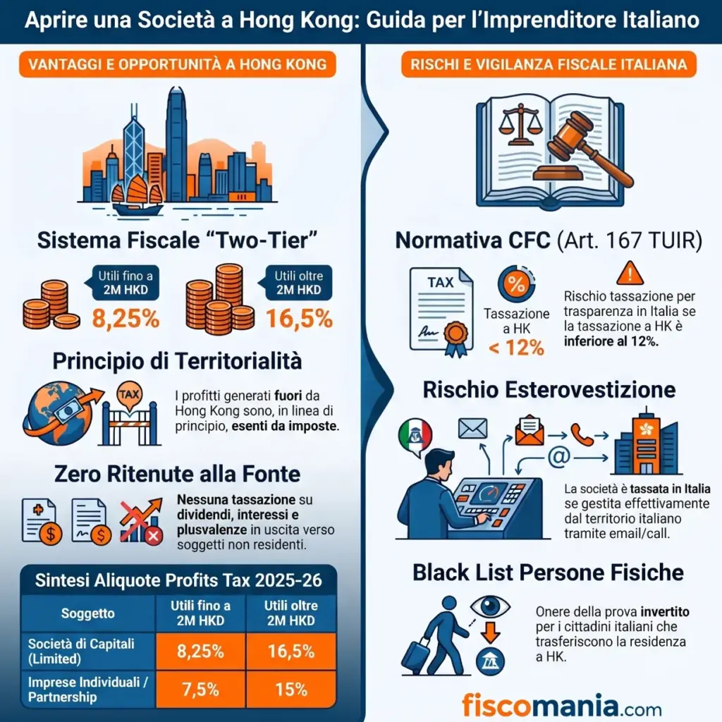 Aprire-società-Hong-Kong-regime-fiscale-vantaggi-rischi-imprenditore-italiano-infografica