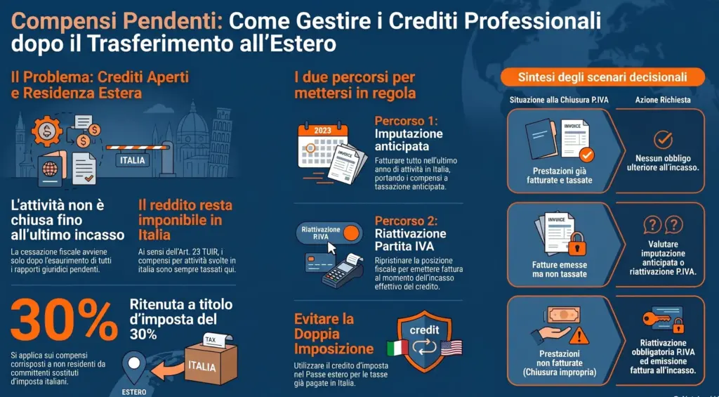 Compensi-non-incassati-partita-IVA-chiusa-cosa-fare-trasferito-estero-infografica