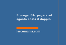Proroga ISA 2026: pagare ad agosto costa il doppio Proroga-ISA-pagare-agosto-costa-doppio