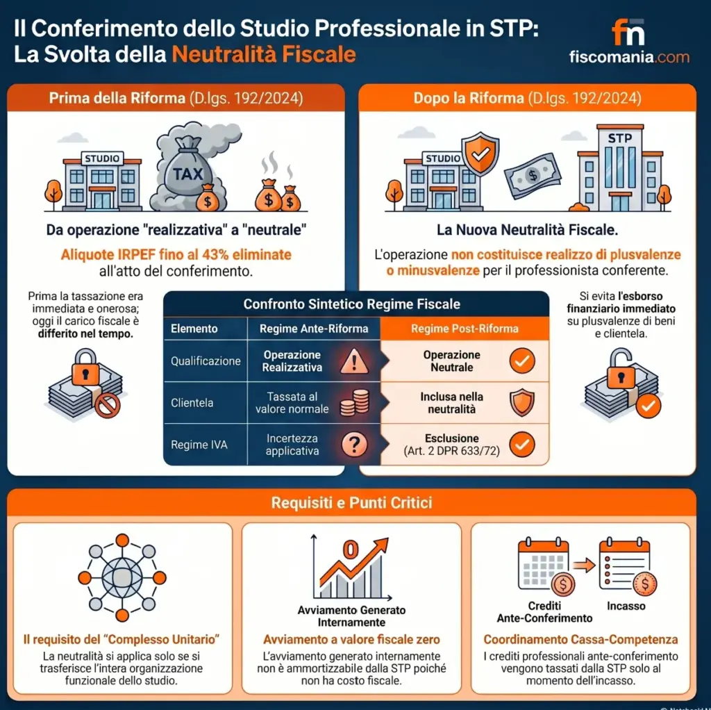 Conferimento-di-studio-professionale-STP-neutralità-fiscale-avviamento-operazioni-straordinarie-infografica