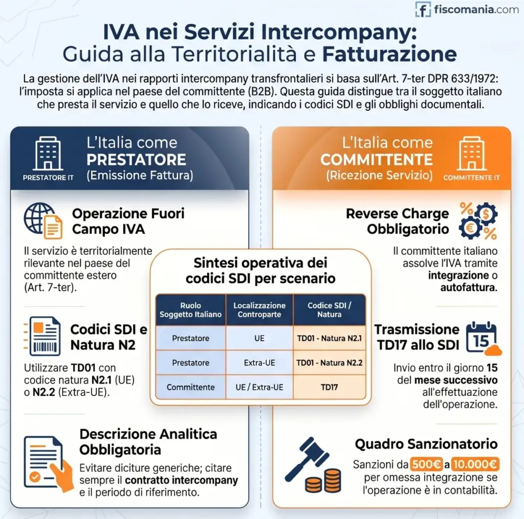 IVA-servizi-intercompany-territorialità-reverse-charge-fatturazione-infografica