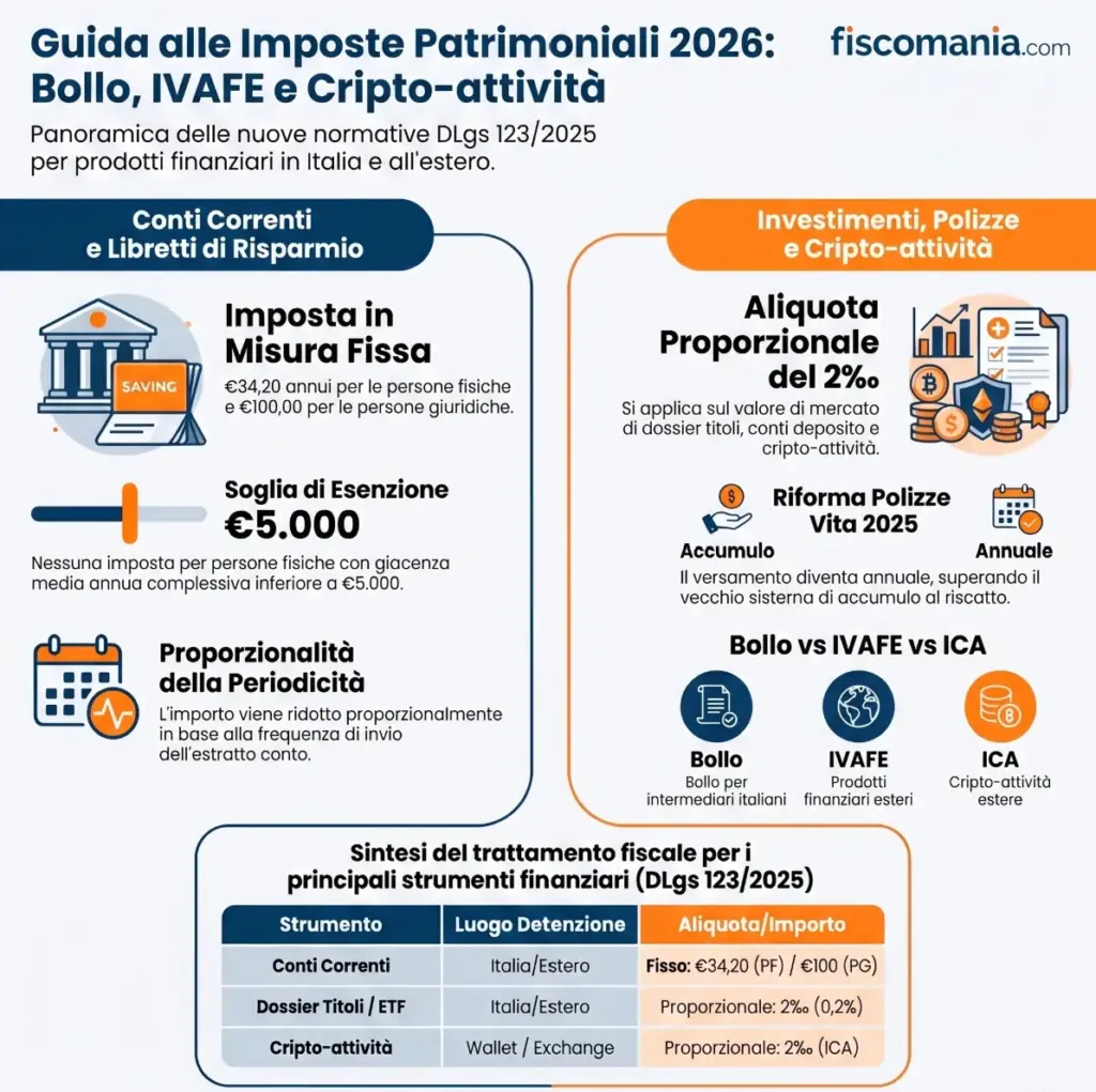Imposta-di-bollo-IVAFE-prodotti-finanziari-aliquote-esenzioni-novità-infografica