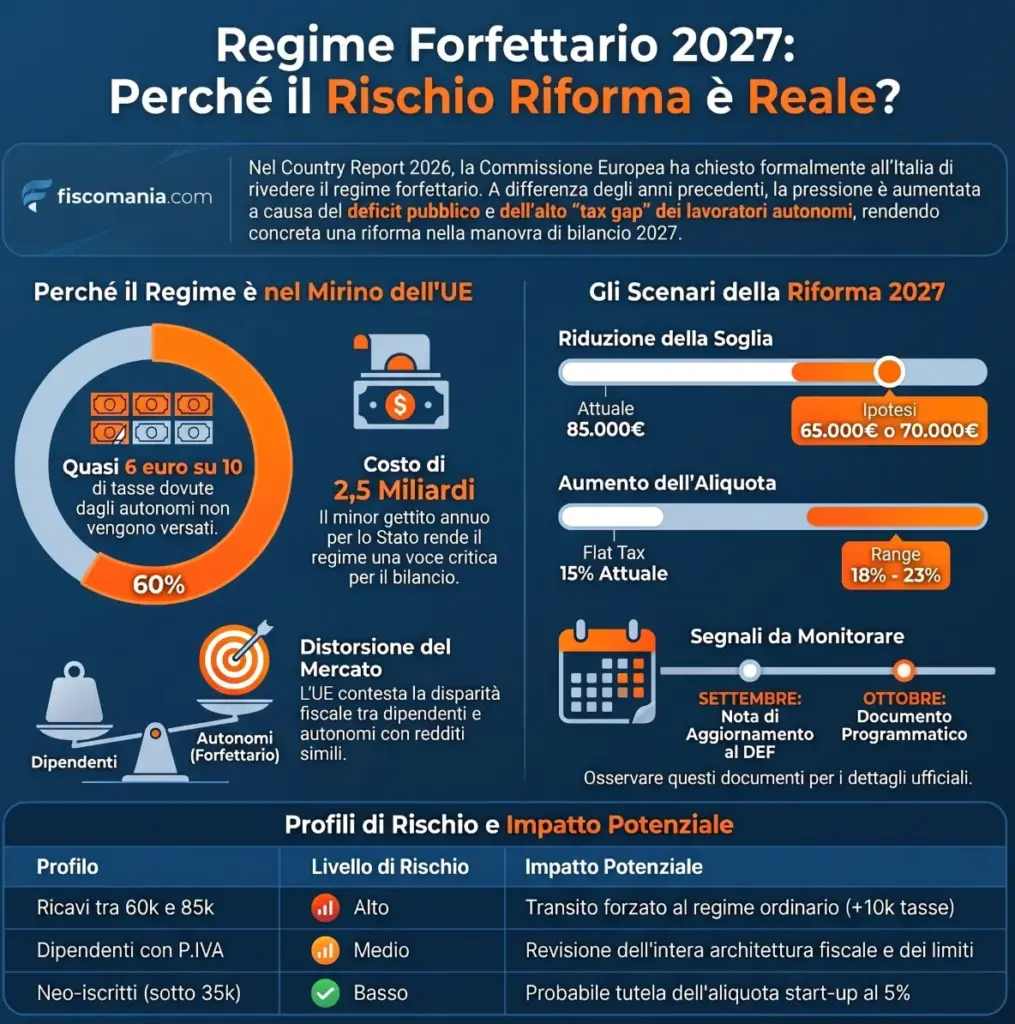 Regime-forfettario-mirino-UE-cosa-rischia-davvero-flat-tax-15%-infografica