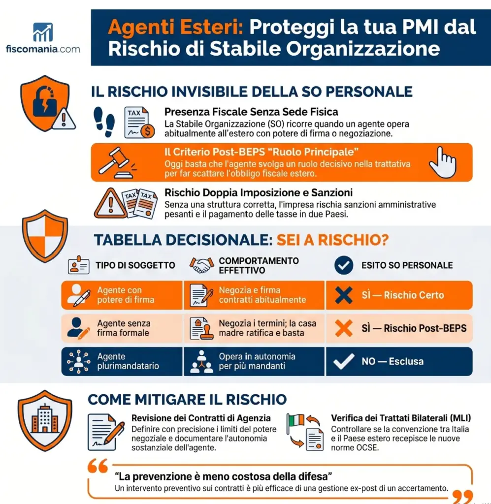 Stabile-organizzazione-personale-quando-l'agente-estero-espone-PMI-italiana-rischio-fiscale-infografica