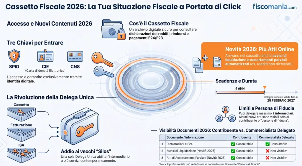 Cos'è-il-cassetto-fiscale-come-si-accede-guida-infografica
