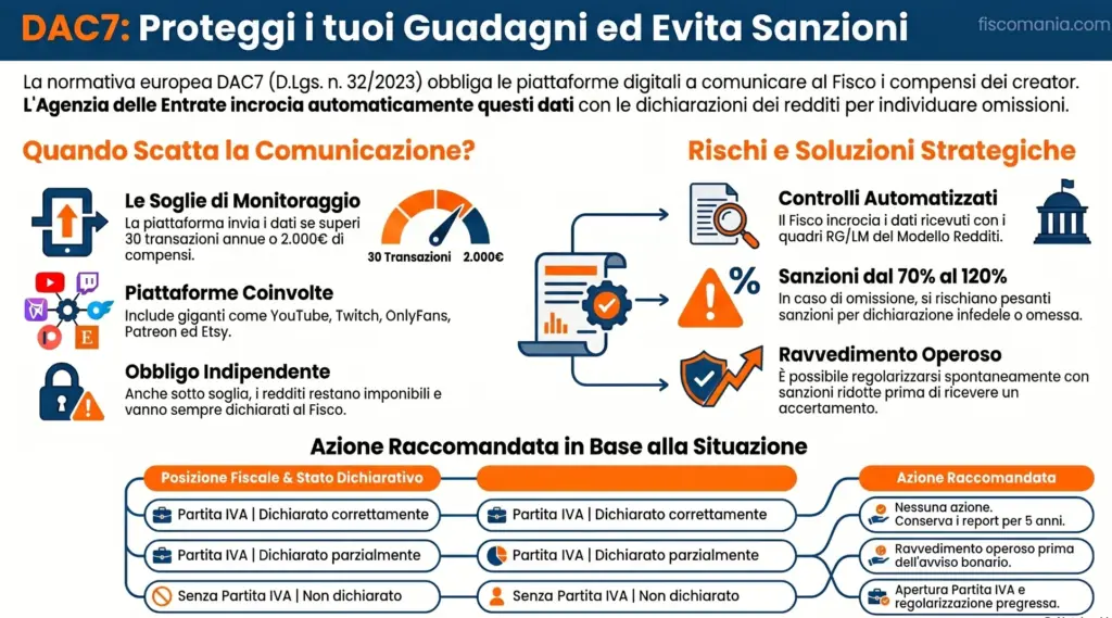 DAC7-creator-digitali-cosa-succede-quando-piattaforma-comunica-dati-Fisco-infografica