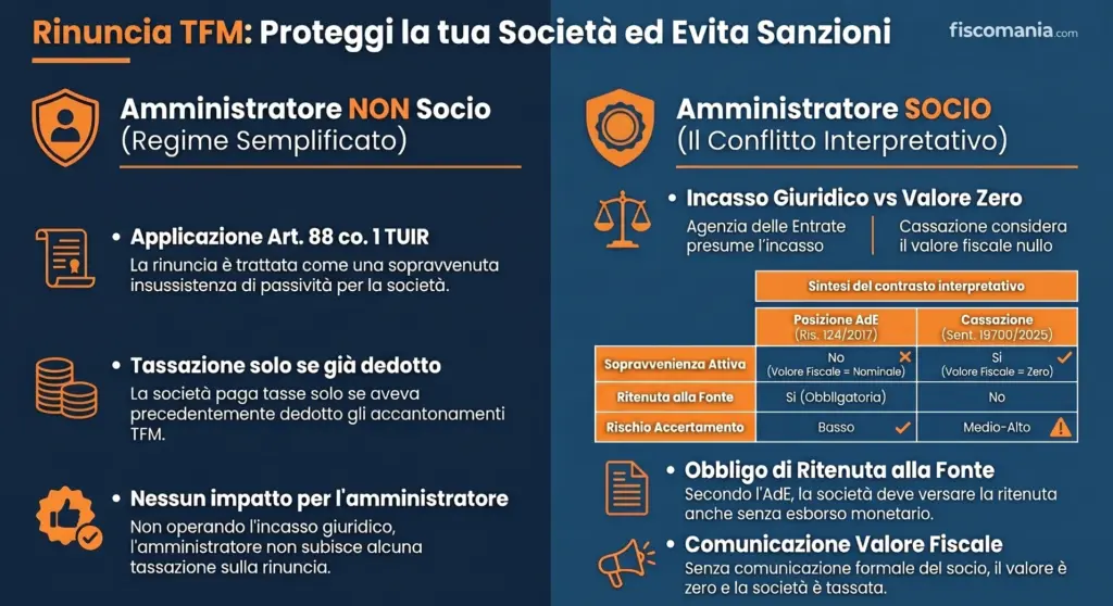 Rinuncia-al-credito-TFM-amministratore-sopravvenienza-attiva-incasso-giuridico-infografica