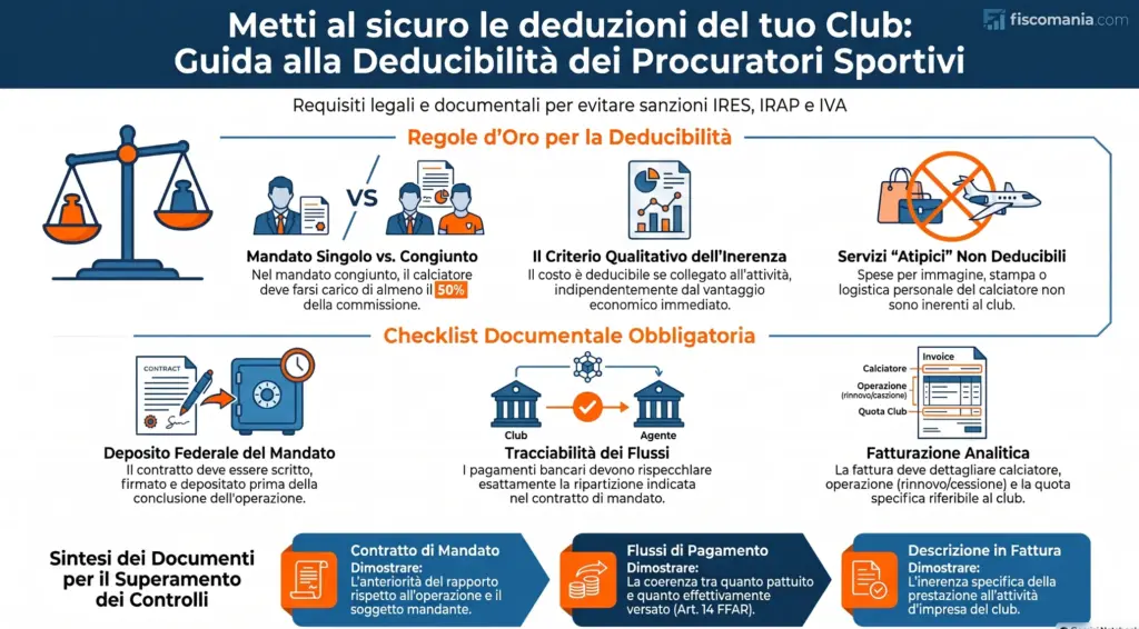 Deducibilità-dei-costi-procuratore-sportivo-società-di-calcio-infografica