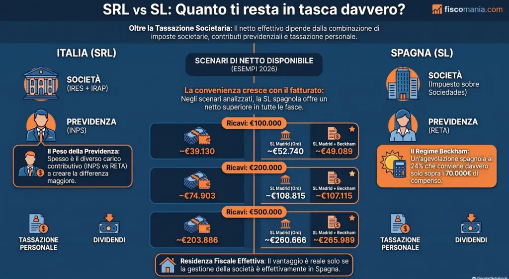 SRL-italiana-SL-spagnola-Confronto-imposte-contributi-netto-imprenditore-infografica