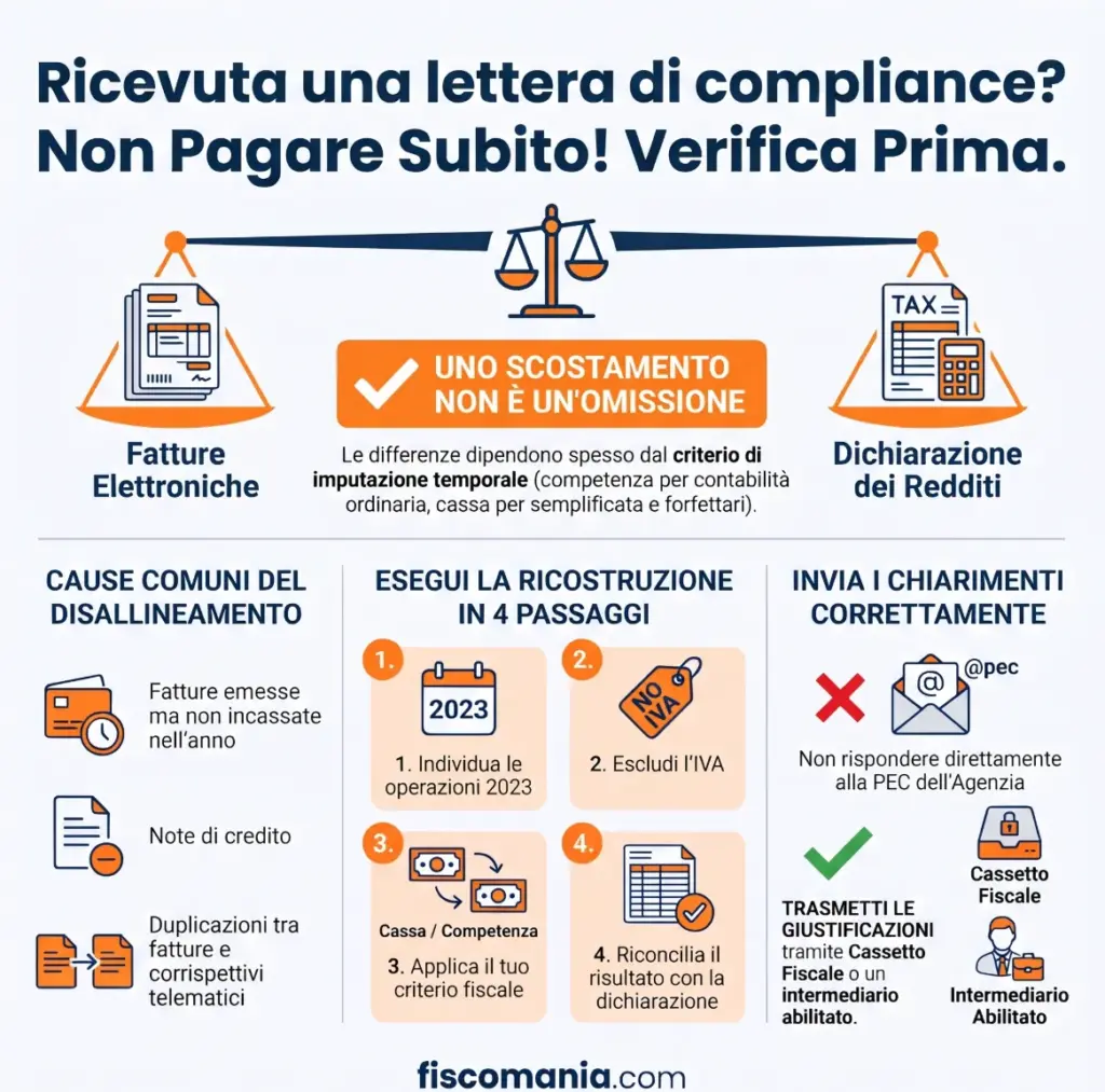 Controlli-incrociati-tra-fatture-elettroniche-redditi-anomalie-lettere-di-compliance-infografica-controlli